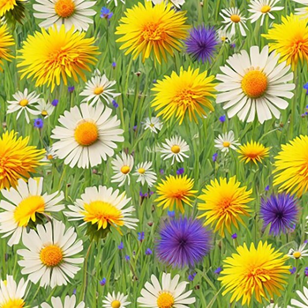 Фото Бесшовная цветочная ткань ботанической природы текстильный узор фон с обоями из тропических цветов