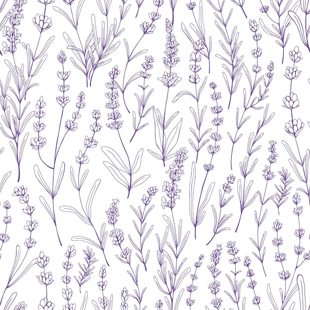 seamless floral pattern background design