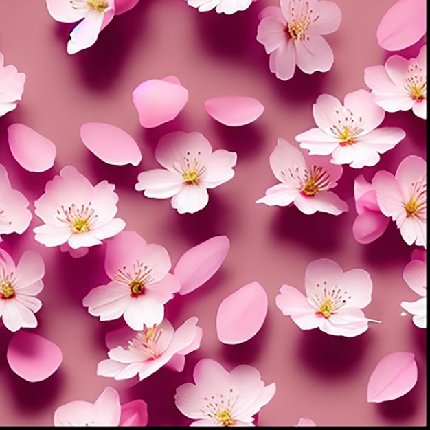 Seamless floral pattern background