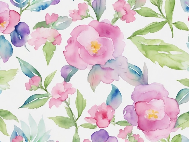 Seamless floral pattern in spring for Wedding