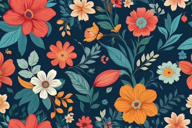 Seamless floral pattern