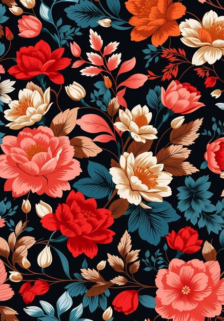 Seamless floral pattern