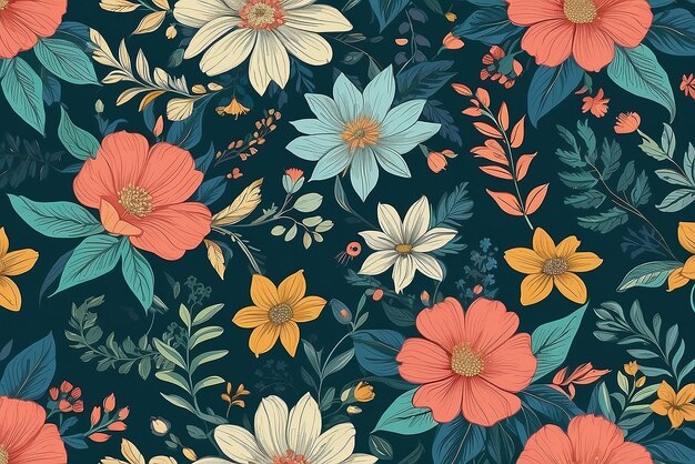 Seamless floral pattern