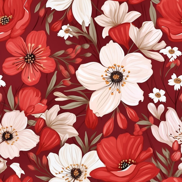 Seamless floral pattern