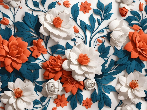 seamless floral pattern