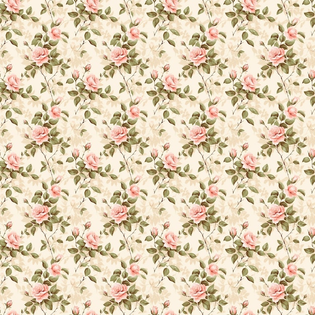 Seamless flower pattern