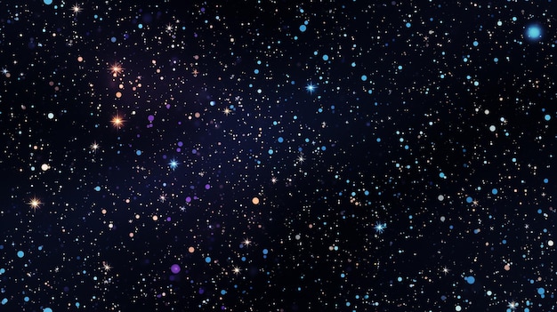 Photo seamless galaxy background