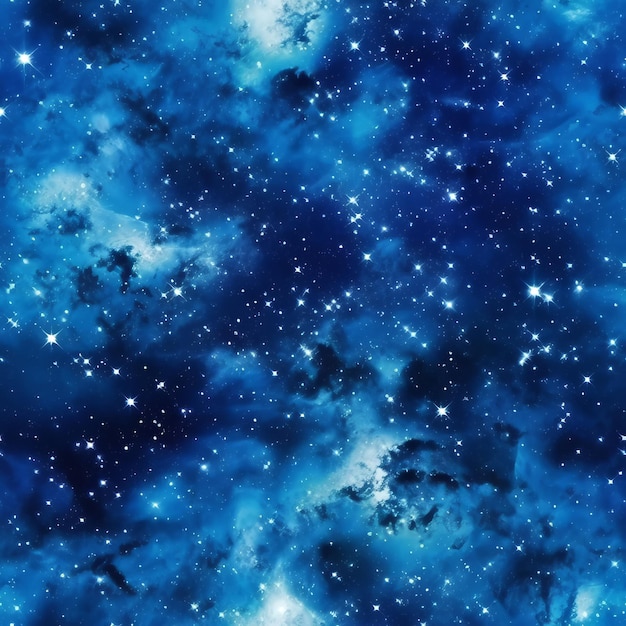 Seamless galaxy in high resolution for decoration