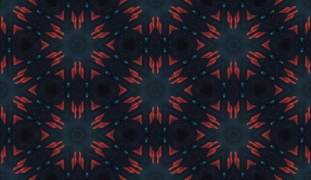 Seamless Geometric Abstract Pattern Background