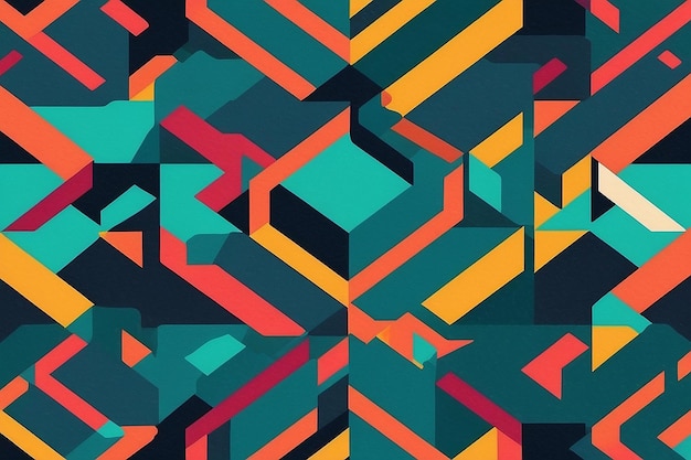 Seamless geometric pattern Abstract background