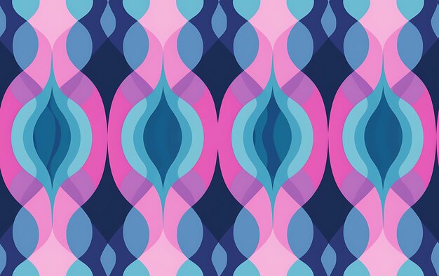 Seamless geometric pattern background