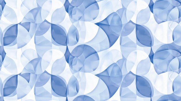 Photo seamless geometric pattern of circular and semicircular designs