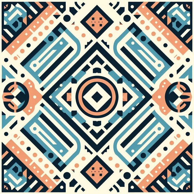 Photo seamless geometric pattern design seamless pattern design new seamless pattern design