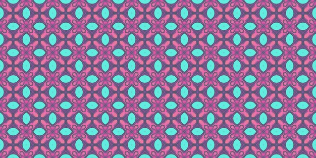 Seamless geometric pattern in the style of the 80s