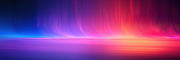 Photo seamless gradient with vibrant pink and blue vertical lines background for technological processes science presentations etc