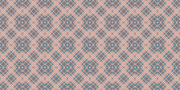 Seamless grid pattern scottish texture background of lines and diamonds