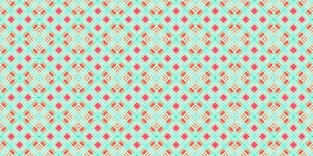 Seamless grid pattern Scottish texture Background of lines and diamonds