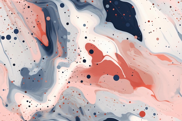 Seamless Ink Flow Pattern Ai generative