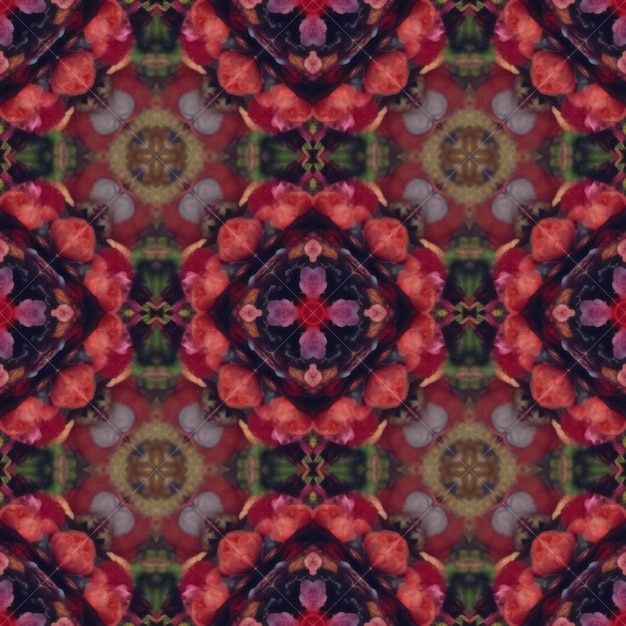 Seamless kaleidoscope pattern Seamless texture For eg fabric wallpaper wall decorations