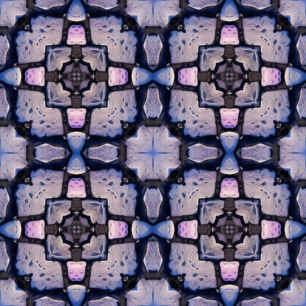 Seamless kaleidoscope pattern seamless texture for eg fabric wallpaper wall decorations