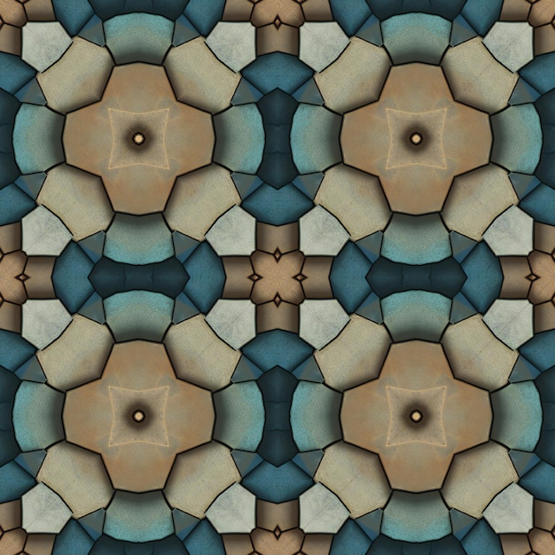 Seamless kaleidoscope pattern Seamless texture For eg fabric wallpaper wall decorations