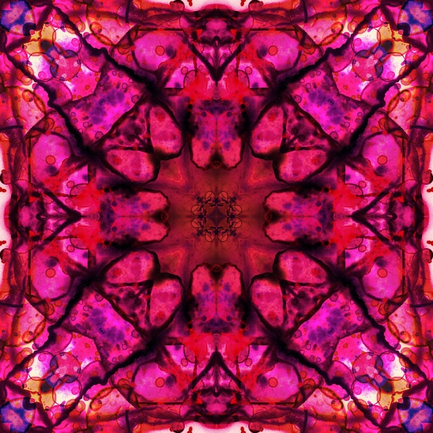 Photo seamless kaleidoscope pattern texture art