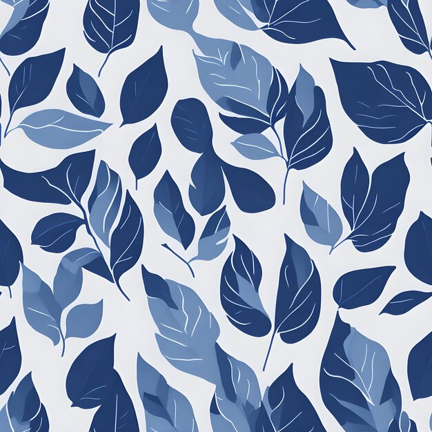 seamless leaf pattern