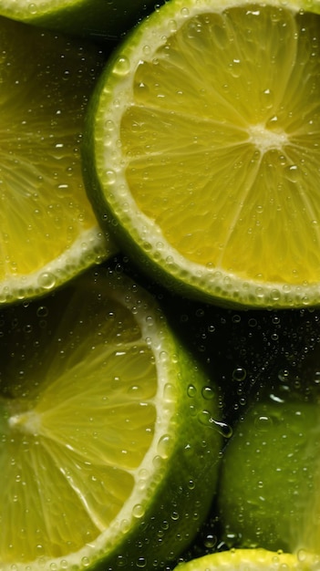 A Seamless Lemons Background