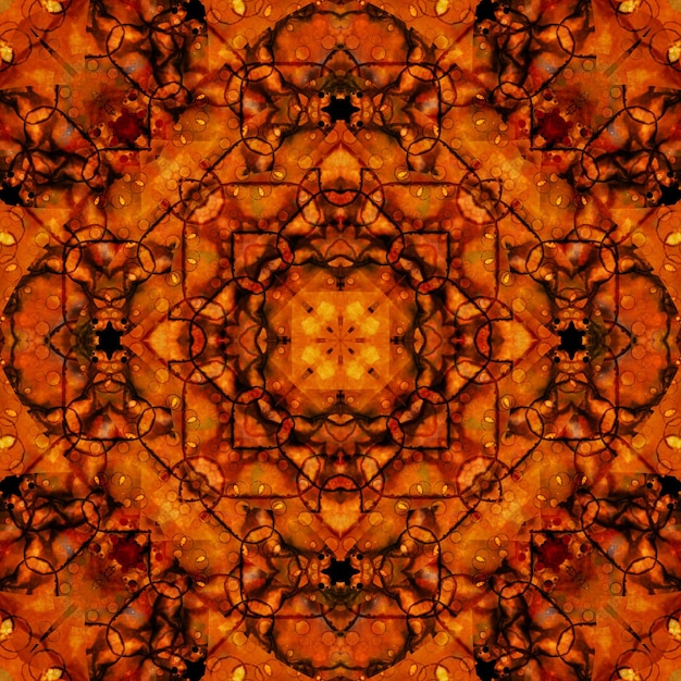 Photo seamless mandala pattern art mandala texture