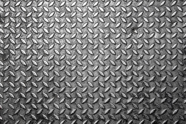 Photo seamless metal steel sheet texture for background.