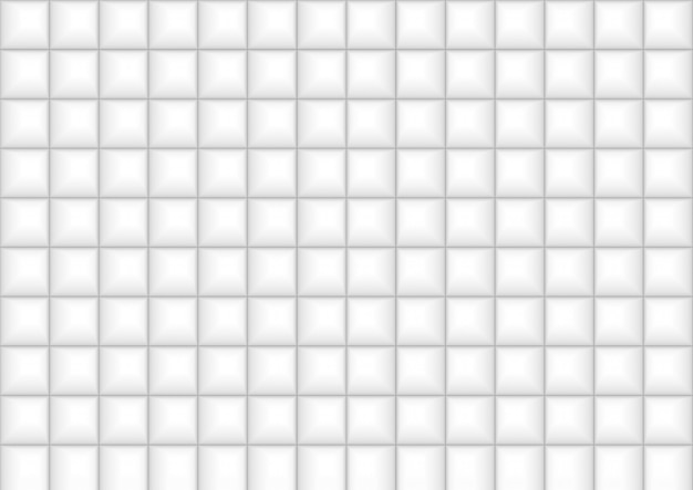 seamless modern white light tone grid square art pattern wall