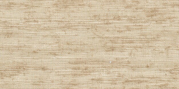 Seamless Natural Cream French Linen Texture Border Background Old Ecru Flax Fibre Seamless Pattern