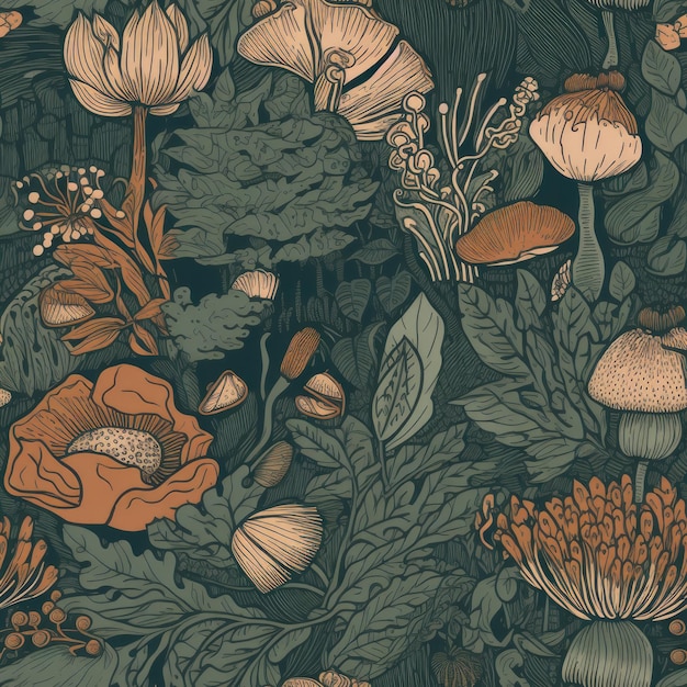 Seamless Nature Patterns