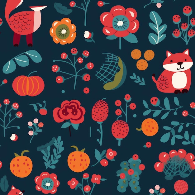 Seamless Nature Patterns