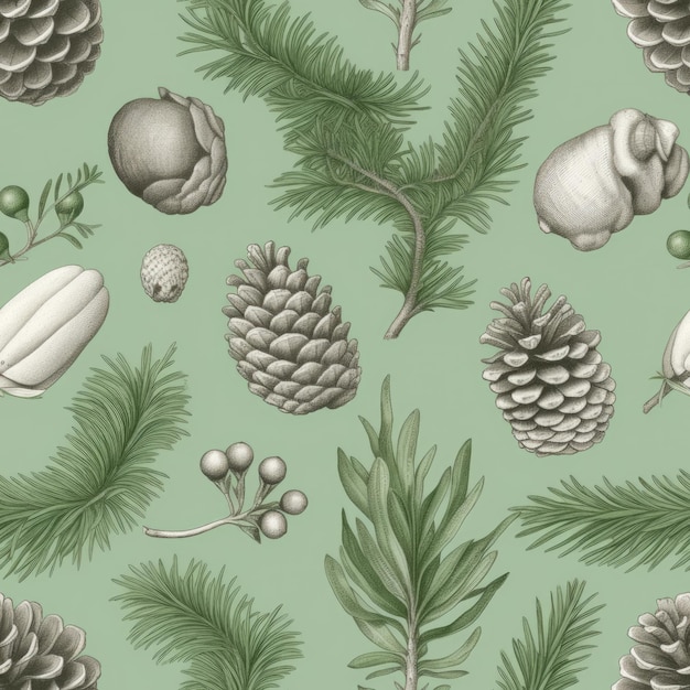 Photo seamless nature patterns