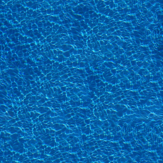 Seamless Ocean Waves Texture The Blue Transparent Clean Moist Surface of the Sea With Waves