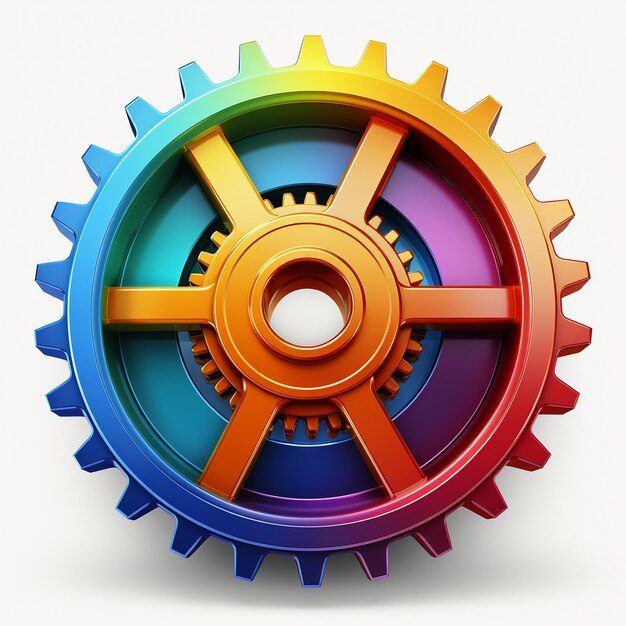 Photo seamless operations clean white automation icon