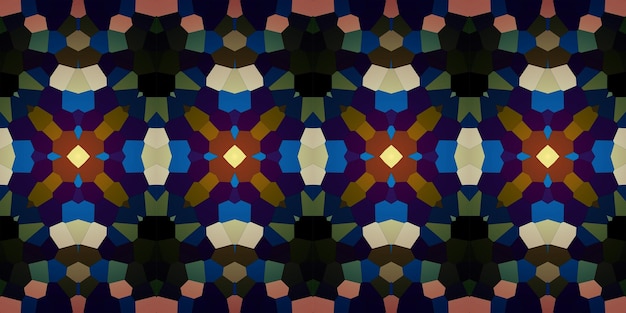 Seamless panorama pattern abstraction The texture is panoramic