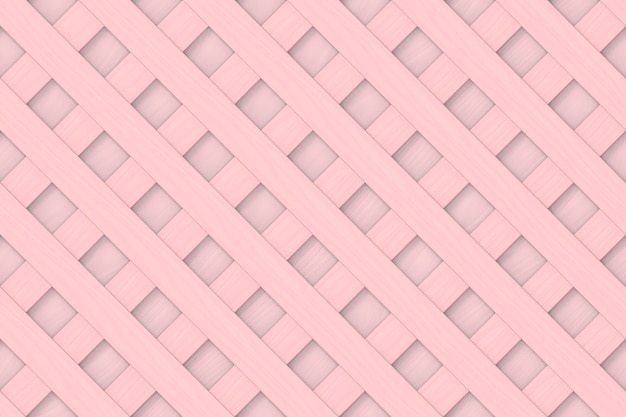 Фото Бесшовный пастельный тон розовый цвет деревянной панели в диагональном квадратном узоре стены backgorund.