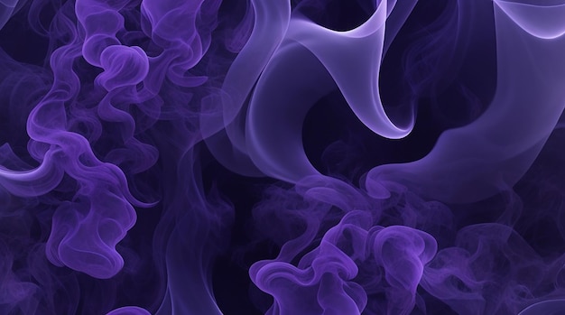 A seamless pattern 3d render abstract backgroundsmoke effect with transparent background