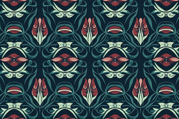 Seamless pattern Abstract geometric