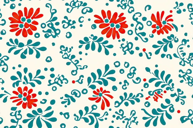 seamless pattern arabesque repeating illustration continuous design for fabric