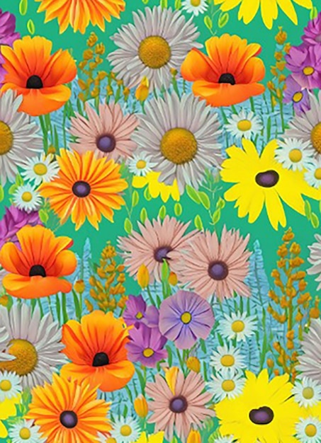 Seamless pattern background