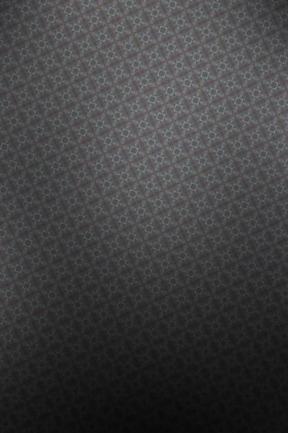 Seamless pattern of black snowflakes on a gray background