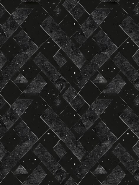 seamless pattern black and white geometric pattern