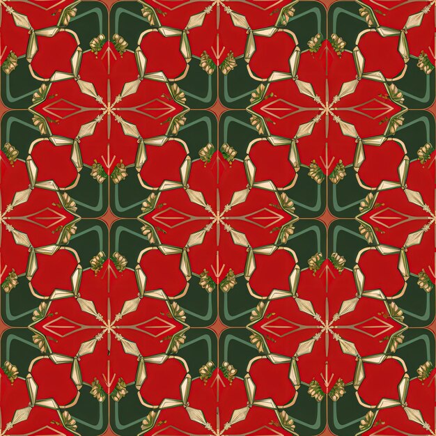 a seamless pattern of christmas