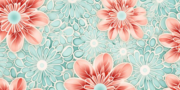 seamless pattern colorful background with geometric shapes pastel