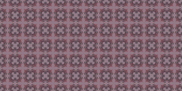 Seamless pattern Colorful ethnic ornament Arabesque style
