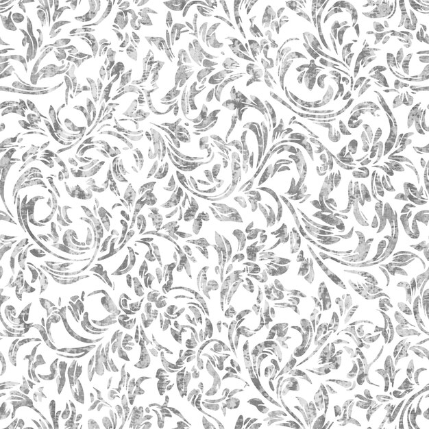 Photo seamless pattern floral flower blossom leaves illustration doodle animal nature for wallpaper wedding invite gift paper