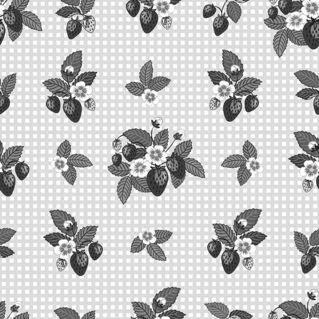 seamless pattern floral flower blossom leaves illustration doodle animal nature for wallpaper wedding invite gift paper